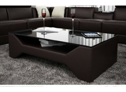 Classic r Luxury Designer Coffee table Decor Sofa Living room Table Leather