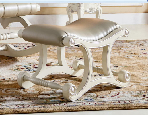 Chesterfield swing chair Stool Baroque rocking chair Schwing Chair Relax Leather