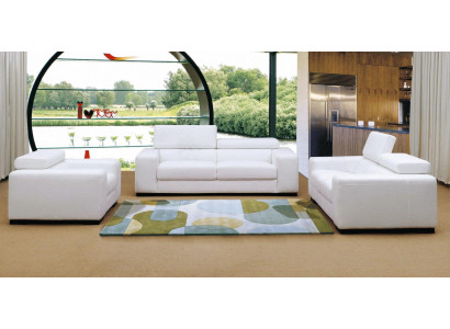 Modern Multifunction s Couch Sofa Upholstery Suite 3+2+1 Seat Leather Set