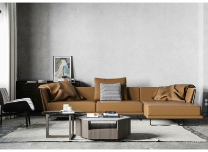 Corner sofa L-shape Leather Living landscape Relax Sofa Design Couch Lounge Sofas Corner new