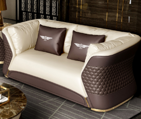 Sofa set 3+2+1 Seater Leather Sofa Couch Decorative Living landscape Suite