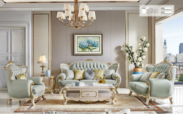 Design Couch Sofa Suite 3 2 Seater Upholstery Sofas Couches Seat Solid wood