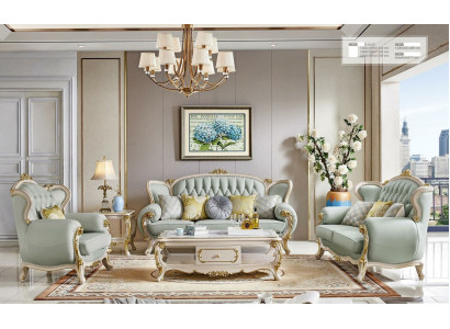 Design Couch Sofa Suite 3 2 Seater Upholstery Sofas Couches Seat Solid wood