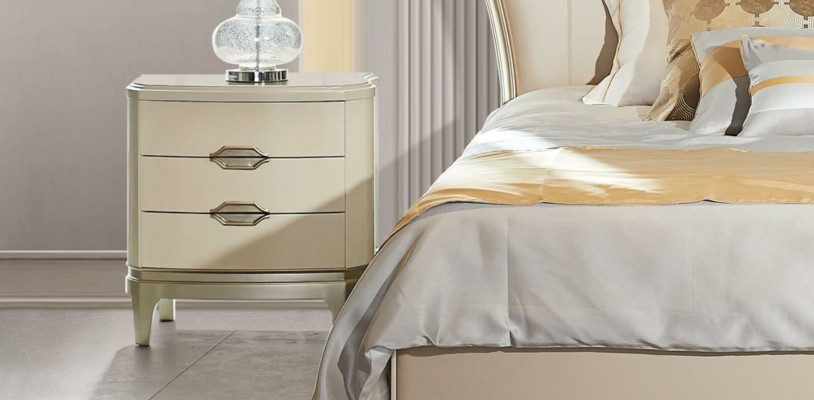 Bed Luxury Hotel Leather Beds Upholstery Design Sleep Room Solid wood new