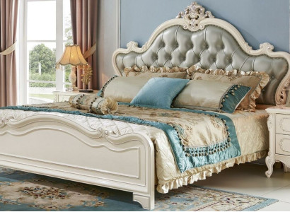 Upholstery Bed Design Bedroom Chesterfield Classic Beds Double Solid wood