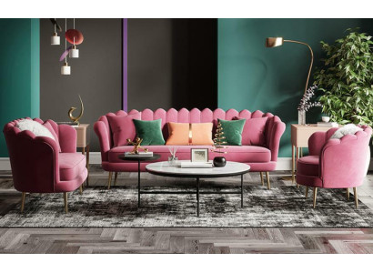 Furniture Seat Design Couch Lounge Sofas Textile Velvet Sofa set 3+2+1 Seater Sofa