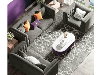 Sofa set 3+2+1 Seater Sofa Living landscape Relax Seat Design Couch Sofas