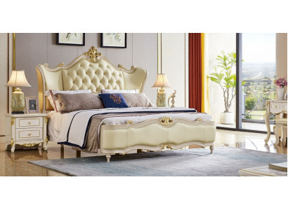 Bed Design Hotel Upholstery Beds Bedroom Double Chesterfield Solid wood