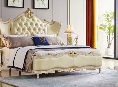 Bed Design Hotel Upholstery Beds Bedroom Double Chesterfield Solid wood