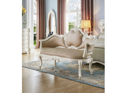 Upholstered bench solid wood bench bench seat seating furniture designer leather bench baroque