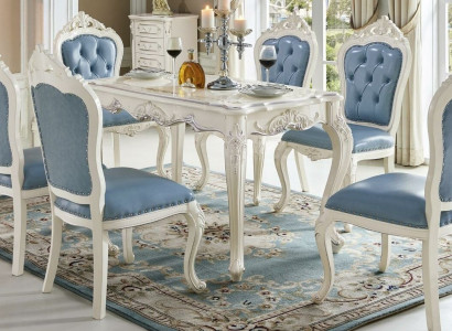 Classic Baroque Sets 4x Suite Chesterfield Chairs Group Solid wood