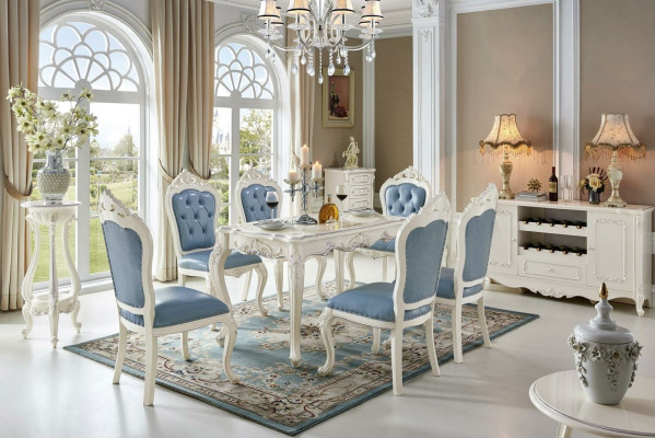 Classic Baroque Sets 4x Suite Chesterfield Chairs Group Solid wood