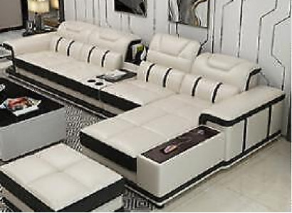 Living landscape Corner sofa L-shape corner upholstered sofa Seat Design Couch Sofas Imitation leather