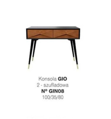 Console table Table Console Chest of drawers Side table Wood Modern Luxury Brown Design