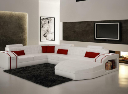 Design Corners Big Upholstery Corner Sofa Couch XXL Leather Sofas Suite