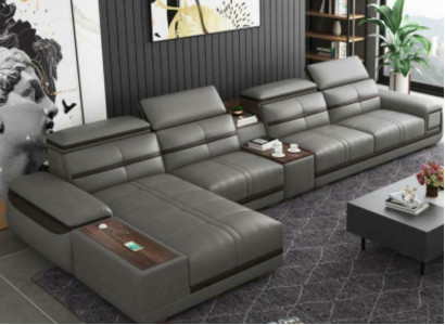 Living landscape Corner suite Corner sofa L-shape Upholstery Modern Relax Seat Luxury Furniture