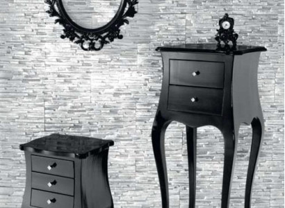 Side table Coffee table Tables Living room Luxury Black Table Classic Furniture
