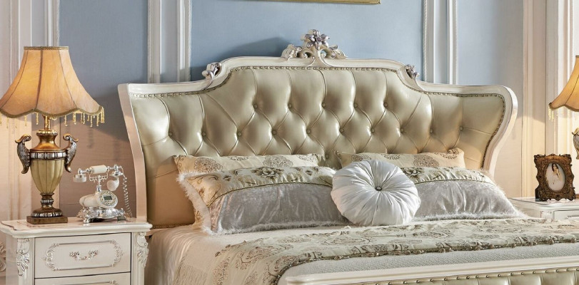 Chesterfield Bedroom Sets 6 pieces. Royal Baroque Furniture Bed Solid wood