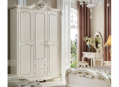 Classic r Style Wardrobe Solid wood Cabinets Coat rack Wardrobe Baroque new