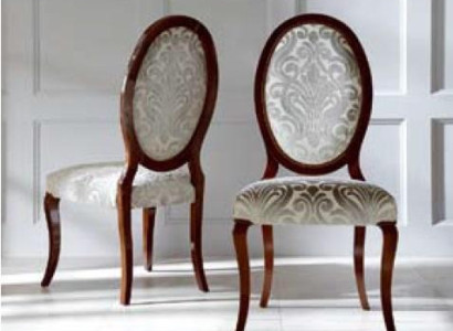 Luxury Dining room chair Chair Kitchen Chair Dining room Chairs Fabric Seater Wood Brown