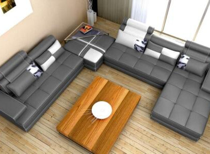 XXL Designer Living landscape U-shape Upholstery Corner sofa Corner Suite Sofa