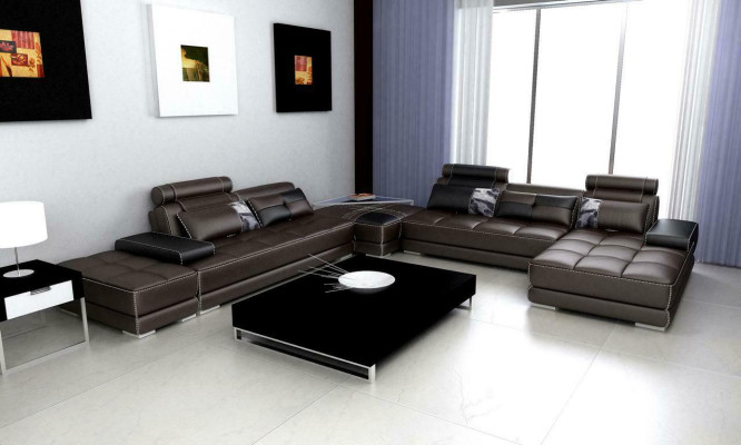 XXL Designer Living landscape U-shape Upholstery Corner sofa Corner Suite Sofa