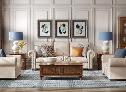Sofa set 321 Seater Upholstered Sofa Sofa Textile Seat Design Couch