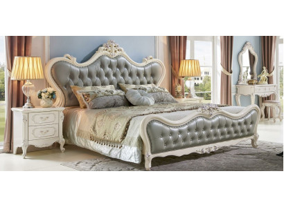 Upholstered bed Beds Bed Hotel Upholstery Design Double Designer Solid wood