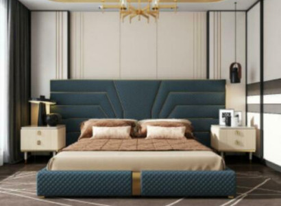 Designer Bed 180x200 Leather Textile Beds Double Sleep Room Luxury
