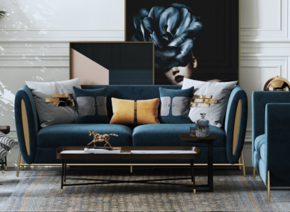 Sofa set 3+1 Seater Set Design Sofas Upholstery Couches Textile Relax Luxury
