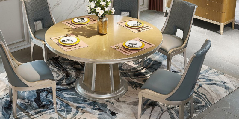 Dining room 6x Chair Set Chairs Upholstery Lehn Design Solid wood Group new