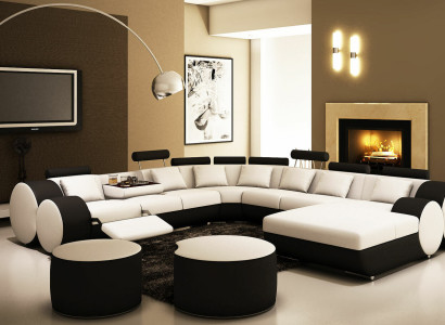 Multifunction s Leather Couch Seat Upholstery Living room Leather Decor Suite Sofa