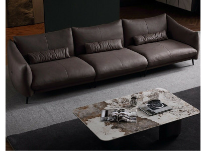 Designer Couch Sofa Upholstery Fabrics Italian Furniture Sofa 4 Seater