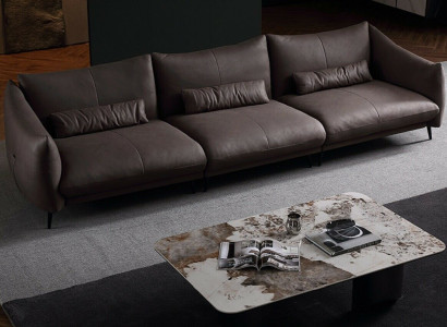 Designer Couch Sofa Upholstery Fabrics Italian Furniture Sofa 4 Seater