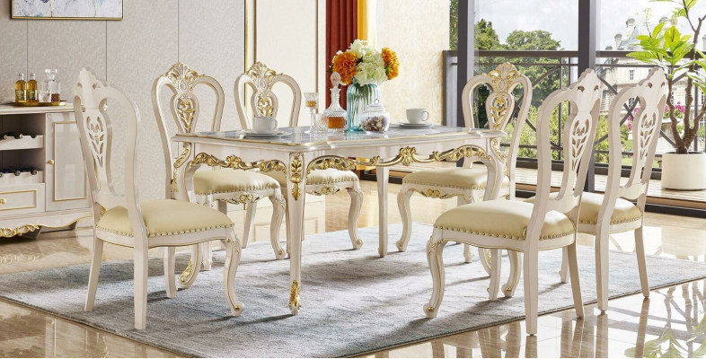 Design Set Chairs Armchair Chair Group 4x Chair Dining Room new Suite Baroque