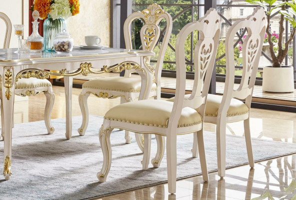 Design Set Chairs Armchair Chair Group 4x Chair Dining Room new Suite Baroque