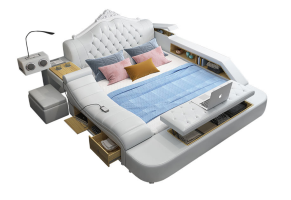 Multifunction Bed Beds Decorative Marriage Bed Double bed Upholstered bed Bedroom
