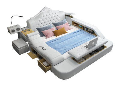 Multifunction Bed Beds Decorative Marriage Bed Double bed Upholstered bed Bedroom