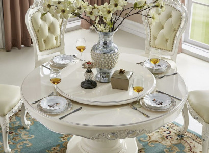Round Dining room Round Table Wood Round Classic Tables Baroque Rococo Furniture new