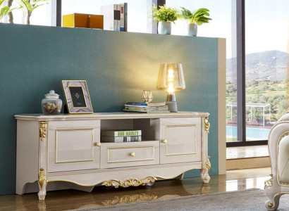 Luxury design chest of drawers sideboard side wardrobe living lowboard room baroque