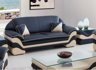 Leather Sofa Couch Classic r 3 Seater Couches Sofas Designer Upholstery