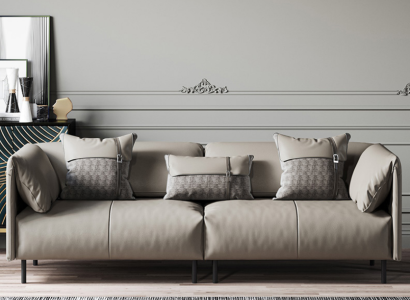 Design Italian Furniture Big xxl 3 Seater Couch Leather Sofa Couches Luxury