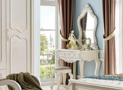 Table Classic Console Mirror Dressing table Bedroom Chest of drawers