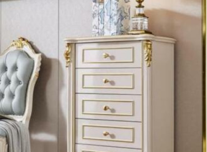 Classic Chest of drawers Shelf Baroque Cabinets Dresser Wardrobe