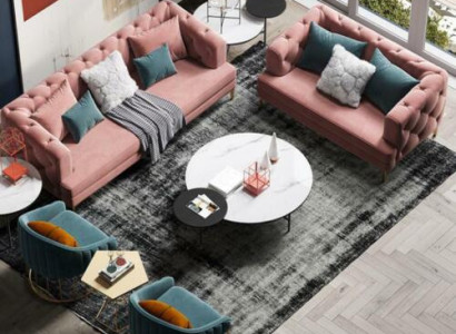 Three Seater Relax Seat Design Couch Lounge Sofas Textile Sofa 3 Seater Velvet Sofa