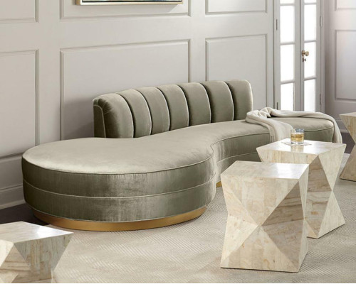 Round Relax Couch Sofas Luxury Furniture Round Sofa 3 Seater Round Couches Oval Corner new