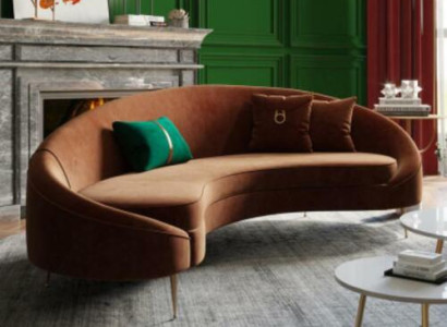 Corner sofa 3 Seater Upholstery Velvet Modern Relax Seat Luxury Furniture Living landscape Corner