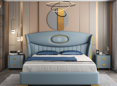 Italian Designer Furniture Bed Double Bedroom 180x200cm new Beds