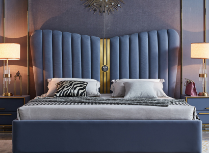 Bed Upholstery Design Luxury Hotel Beds 150/180cm Sleep Room Double