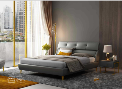 Bedroom Hotel Beds Double Bed Design Leather Beds 180x200cm